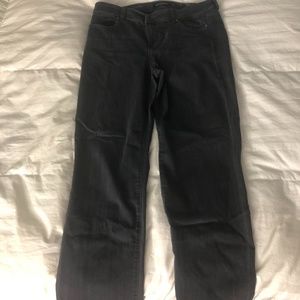 Gray Straight Leg Liverpool Jeans